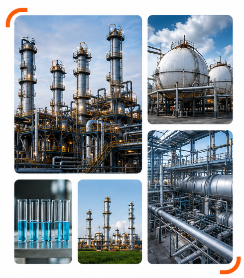 Process engineering and industrial facility